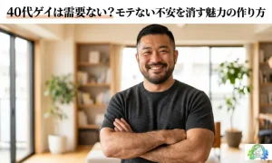 40代ゲイは需要ない？モテない不安と魅力の作り方