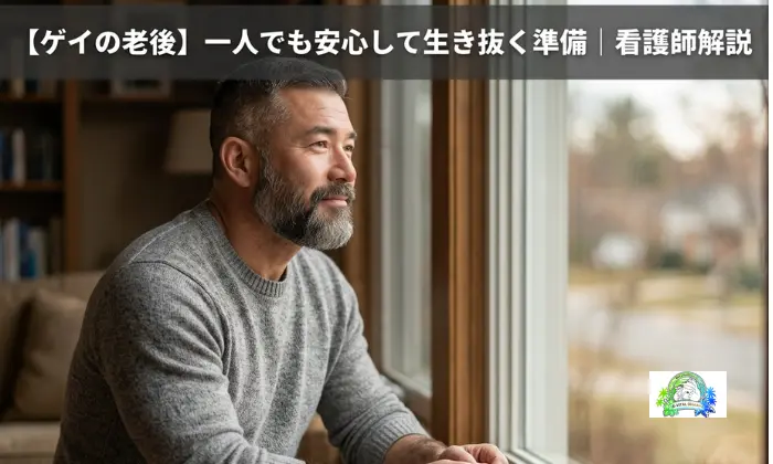 ゲイの老後 一人でも安心して生き抜く準備